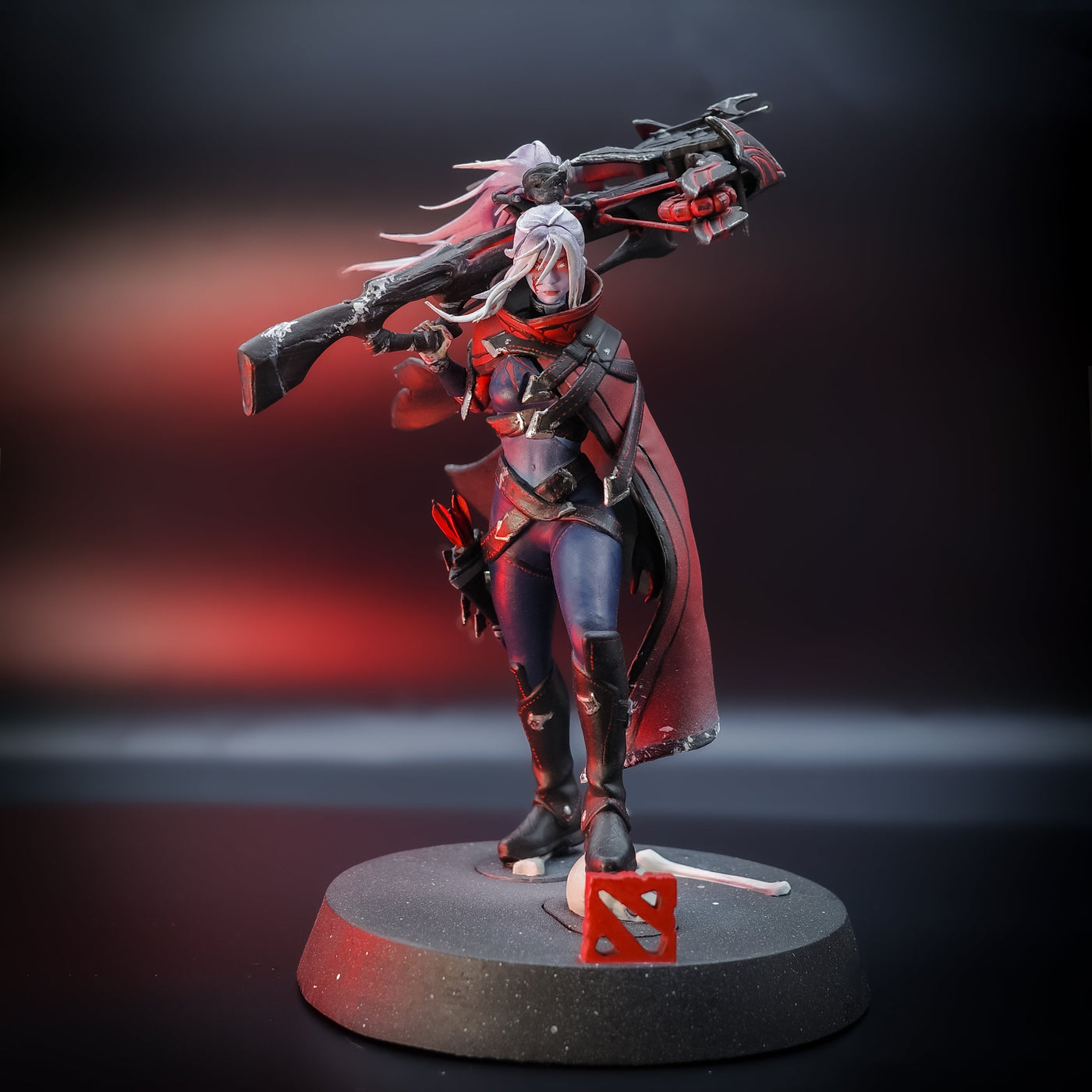 Dota 2 - Traxex the Drow Ranger Arcana Statue Figures