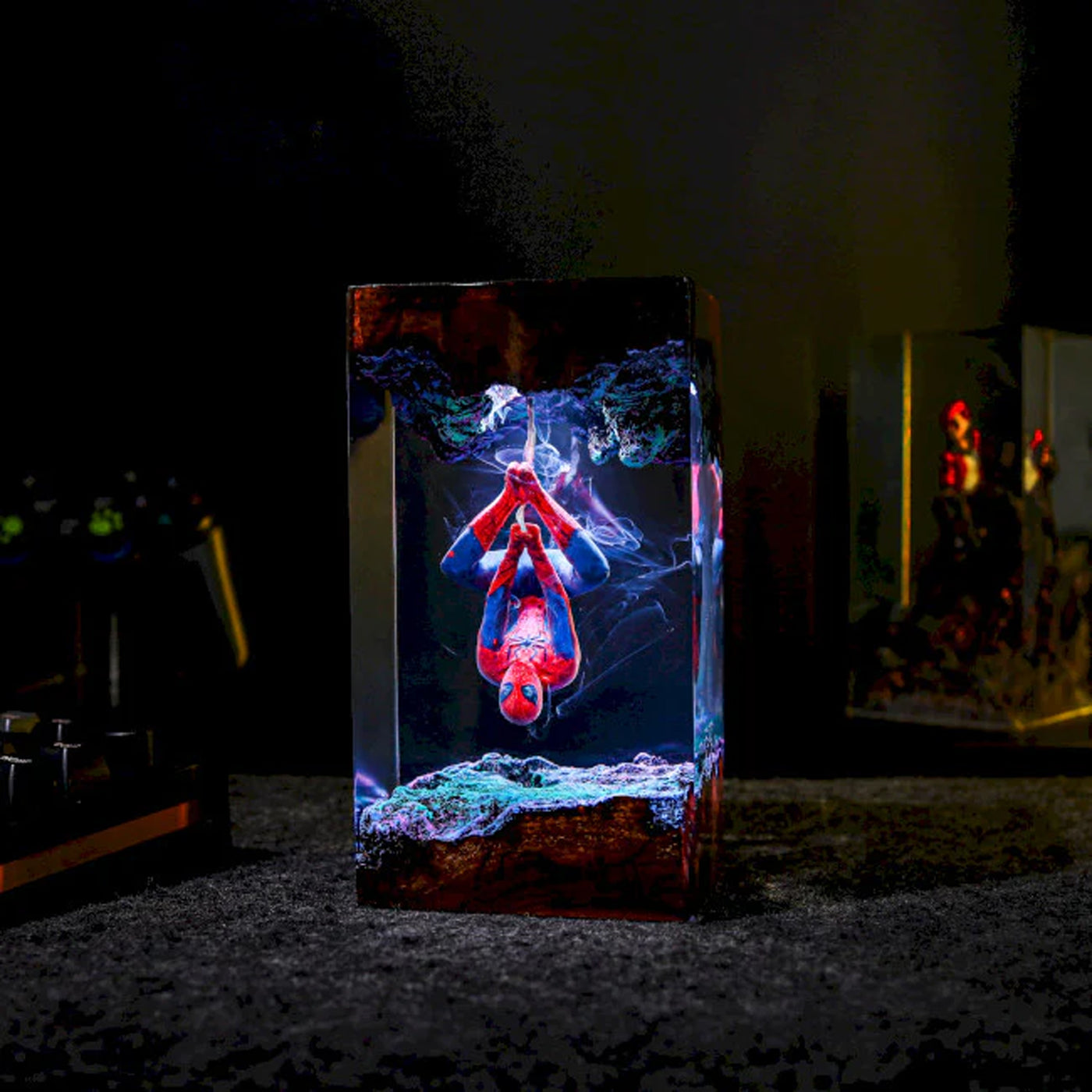 Marvel MCU Spider-Man Epoxy Resin Lamp, Night Light