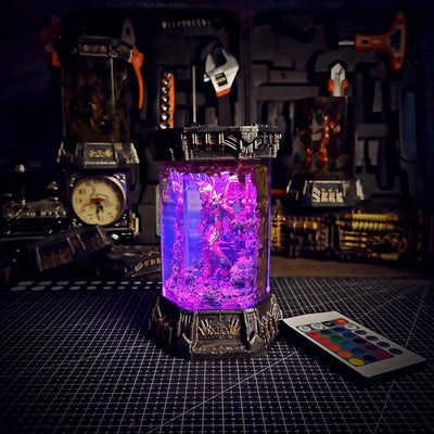 Marvel MCU Iron Man Healing Chamber Incubator Epoxy Resin Lamp, Night Light, Wireless Lights