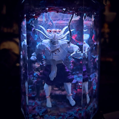 Jujutsu Kaisen Mahoraga Makora Healing Chamber Incubator Epoxy Resin Lamp, Night Light, Wireless Lights