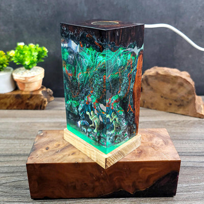 LOTR Lord Of Rings Smeagol Gollum Epoxy Resin Lamp, Night Light