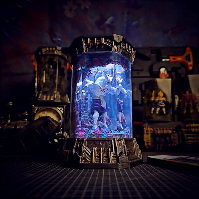 Jujutsu Kaisen Mahoraga Makora Healing Chamber Incubator Epoxy Resin Lamp, Night Light, Wireless Lights