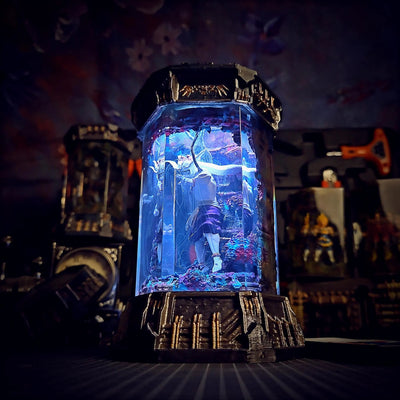 Jujutsu Kaisen Mahoraga Makora Healing Chamber Incubator Epoxy Resin Lamp, Night Light, Wireless Lights