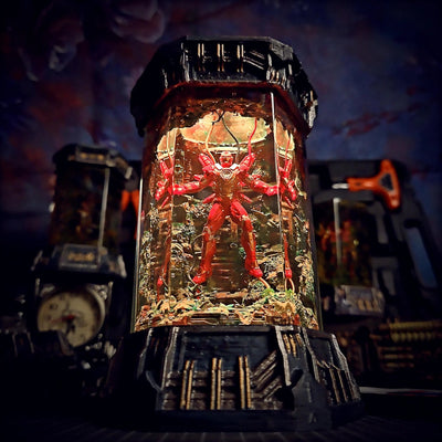 Marvel MCU Iron Man Healing Chamber Incubator Epoxy Resin Lamp, Night Light, Wireless Lights