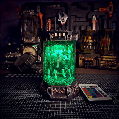 Jujutsu Kaisen Mahoraga Makora Healing Chamber Incubator Epoxy Resin Lamp, Night Light, Wireless Lights