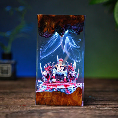 Curse Spirit Ryomen Sukuna Jujutsu Kaisen Epoxy Resin Lamp, Night Light