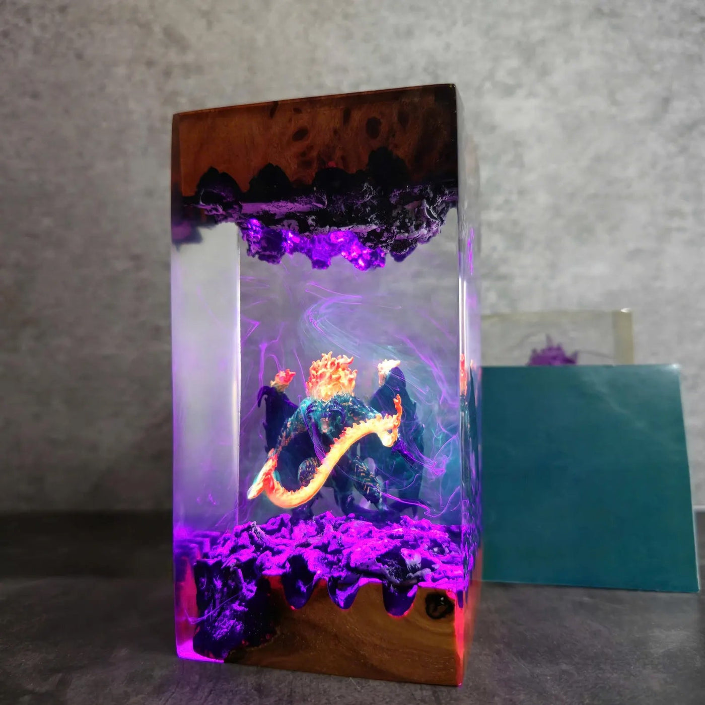 LOTR Lord Of Rings Balrog Epoxy Resin Lamp, Night Light