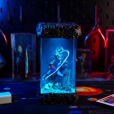 Marvel MCU Spider-Man vs Venom Epoxy Resin Lamp, Night Light, Wireless Lights