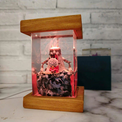 Cult of the Lamb Epoxy Resin Lamp, Night Light