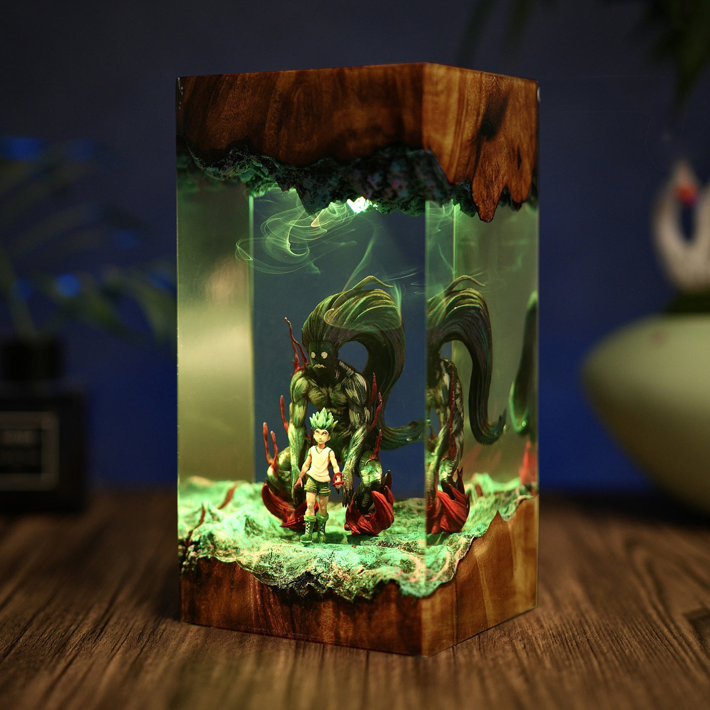 Hunter x Hunter Gon Freecss Epoxy Resin Lamp, Night Light