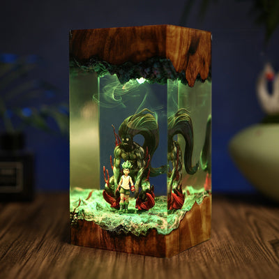 Hunter x Hunter Gon Freecss Epoxy Resin Lamp, Night Light