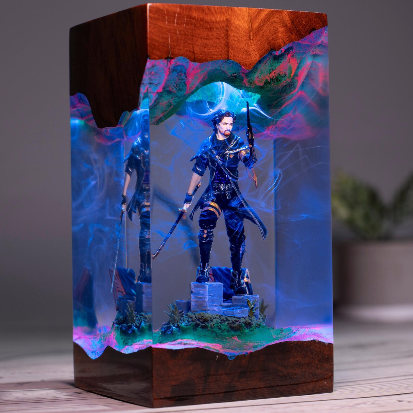 Clair Obscur Expedition 33 Gustave Epoxy Resin Lamp, Night Light