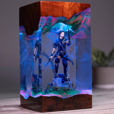 Clair Obscur Expedition 33 Gustave Epoxy Resin Lamp, Night Light