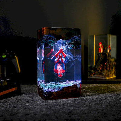 Marvel MCU Spider-Man Epoxy Resin Lamp, Night Light