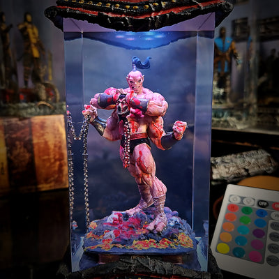 Mortal Kombat Goro Epoxy Resin Lamp, Night Light, Wireless Lights