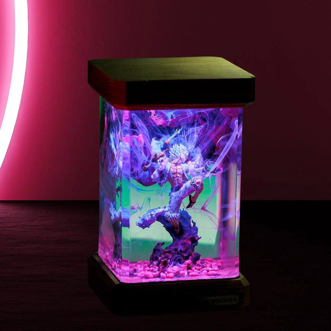 One Piece Luffy Gear 5 Epoxy Resin Lamp, Night Light