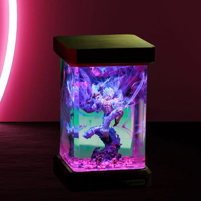 One Piece Luffy Gear 5 Epoxy Resin Lamp, Night Light