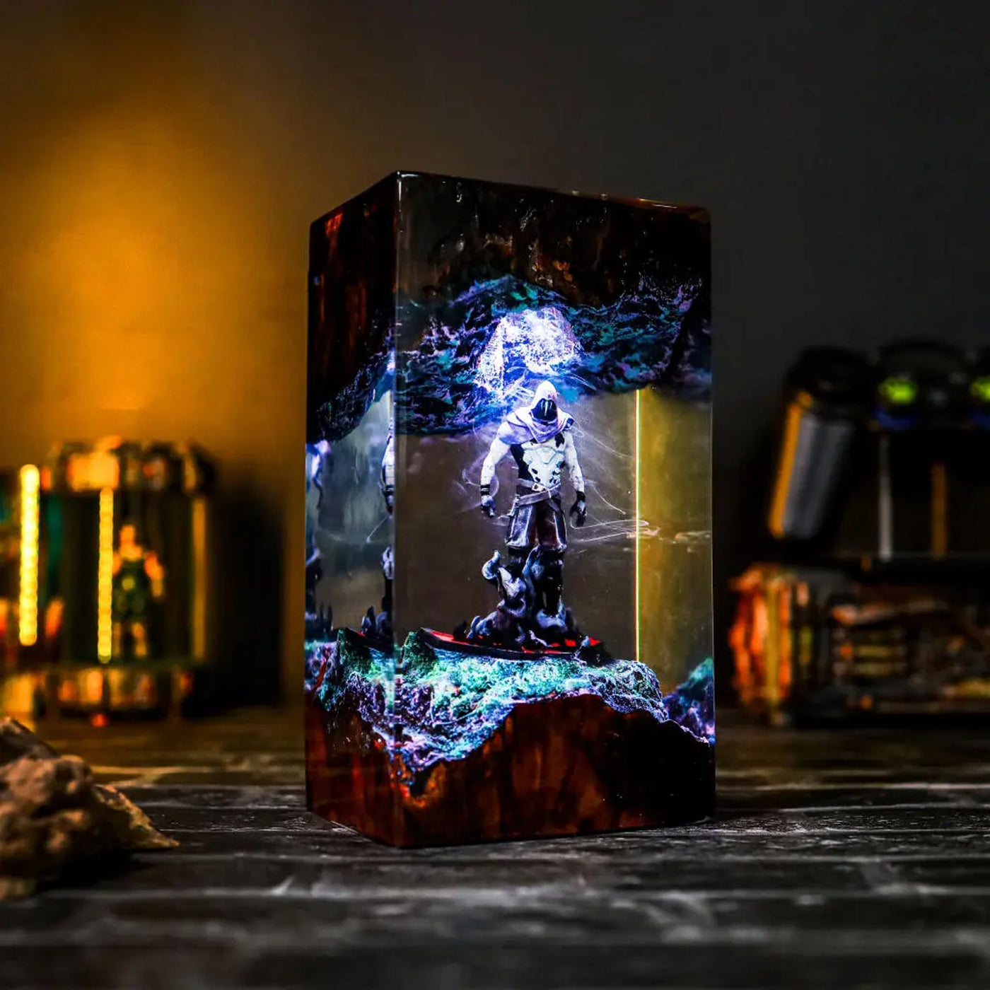 Valorant Omen Epoxy Resin Lamp, Night Light