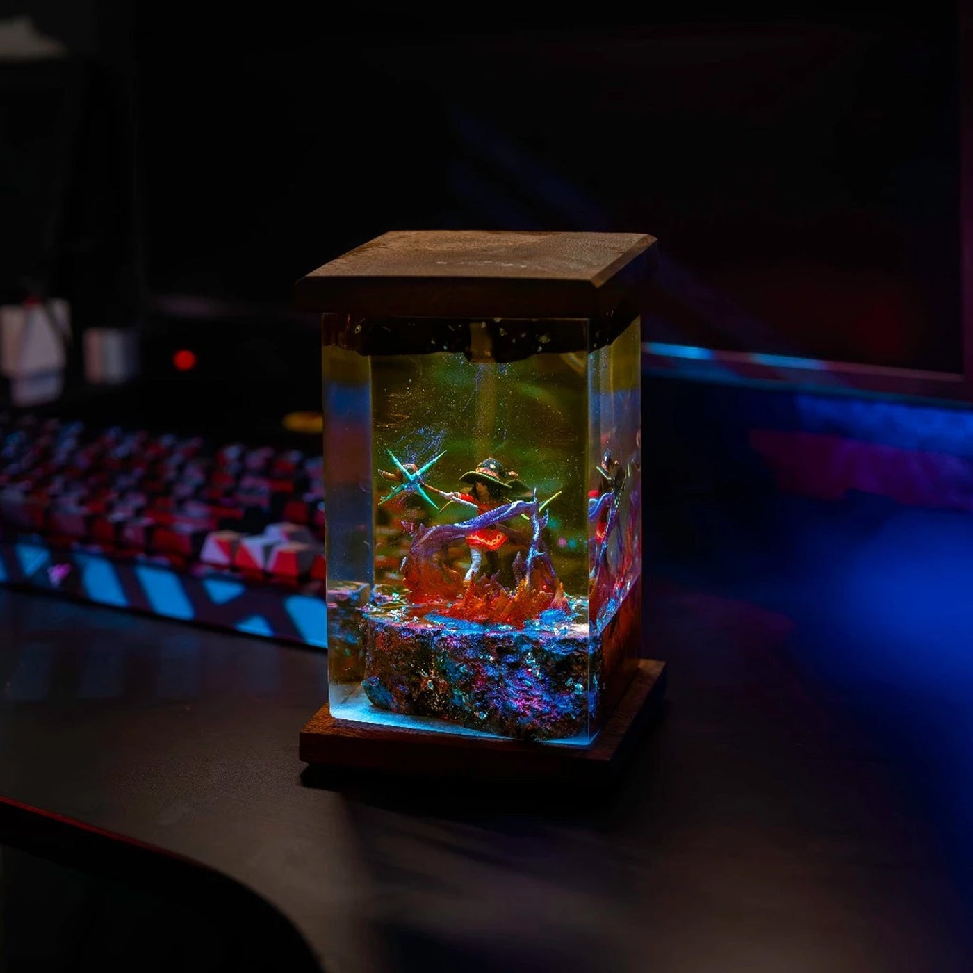 Megumin Konosuba Epoxy Resin Lamp, Night Light