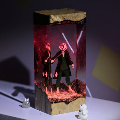 Bleach Kisuke Urahara Epoxy Resin Lamp, Night Light