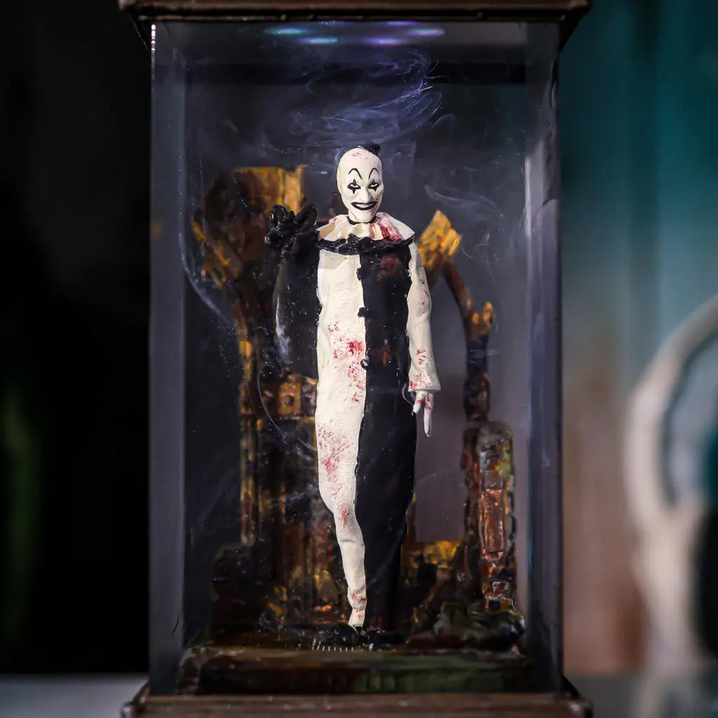 Horror Art the Clown Terrifier Epoxy Resin Lamp, Night Light, Wireless Lights
