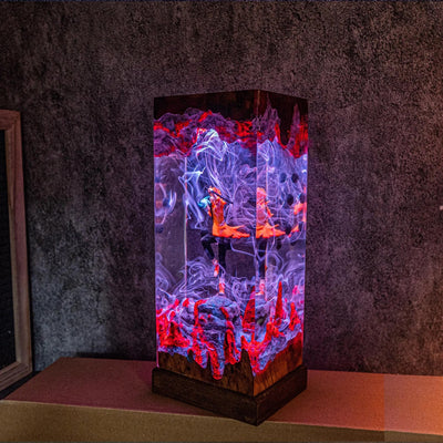 Uzumaki Naruto Sage Of Six Paths Epoxy Resin Lamp, Night Light