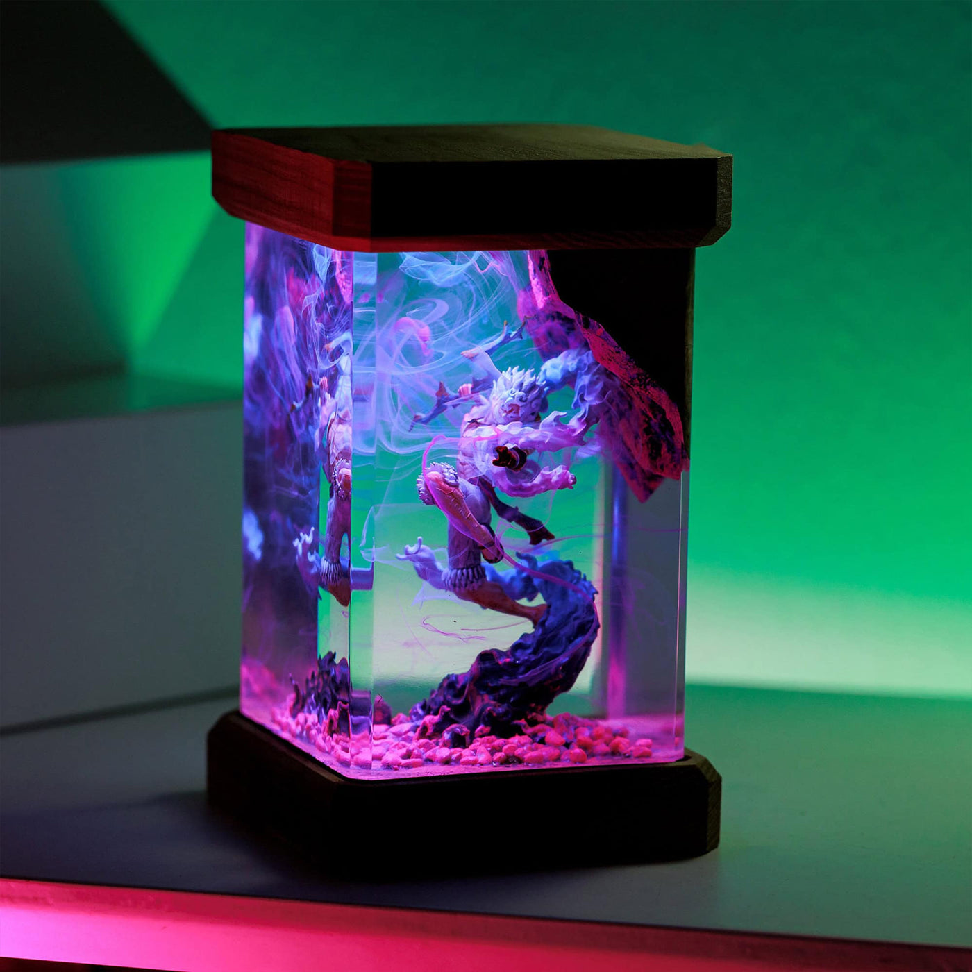One Piece Luffy Gear 5 Epoxy Resin Lamp, Night Light