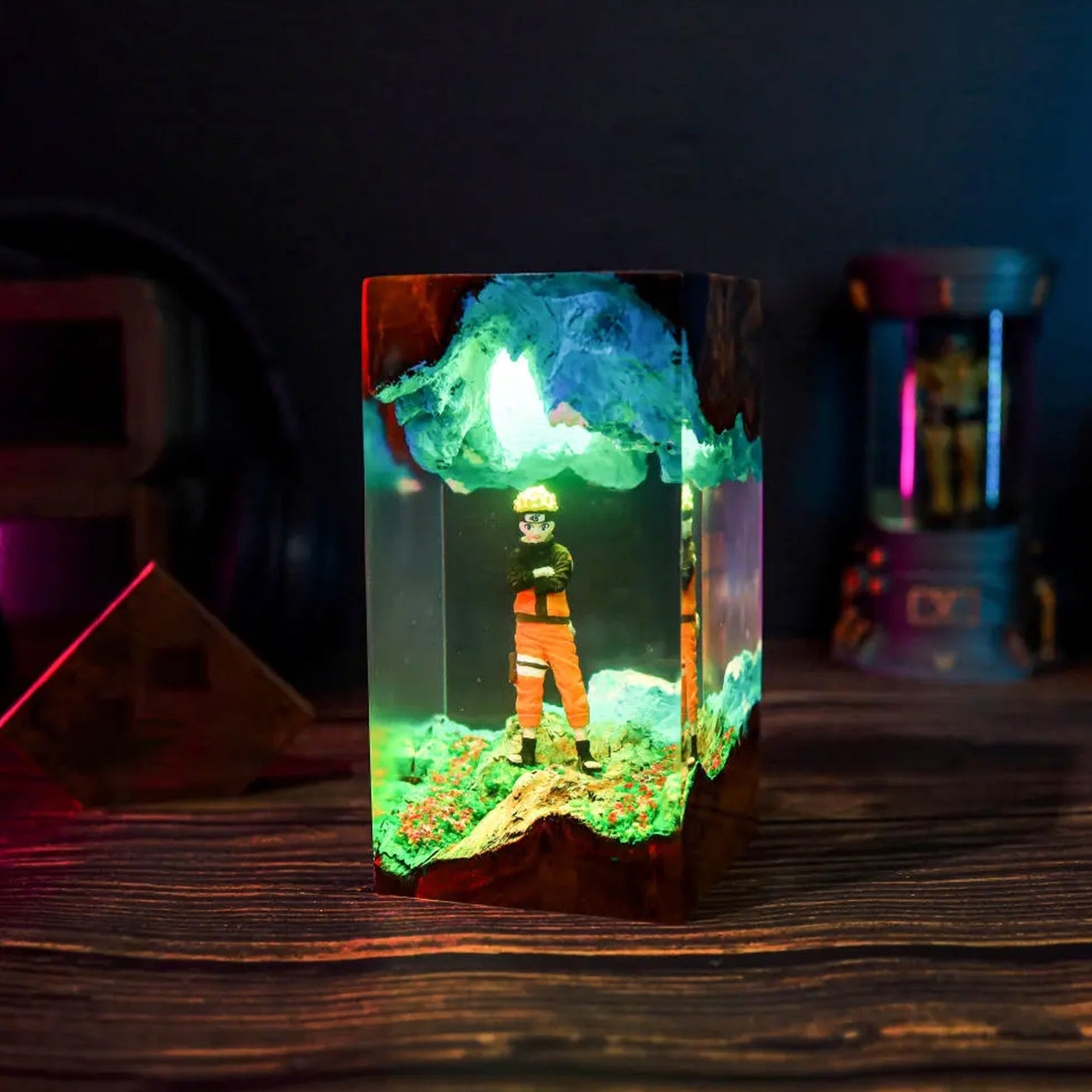 Naruto Epoxy Resin Lamp, Night Light