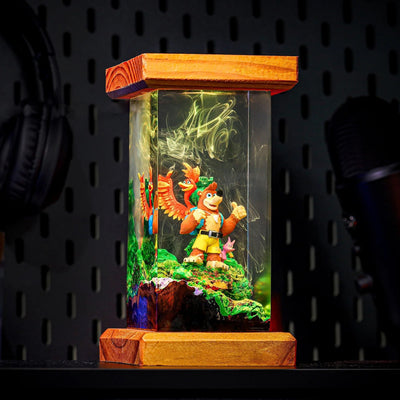 Banjo Kazooie Epoxy Resin Lamp, Night Light