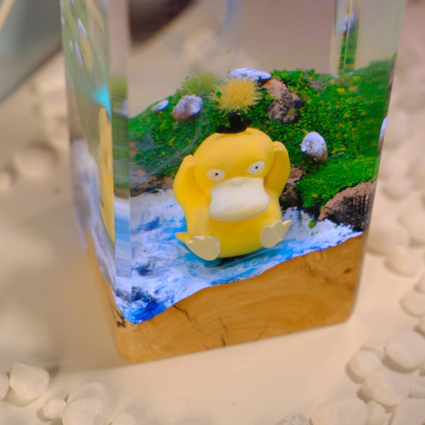 Pokemon Psyduck Epoxy Resin Lamp, Night Light