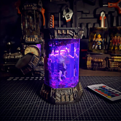 Jujutsu Kaisen Mahoraga Makora Healing Chamber Incubator Epoxy Resin Lamp, Night Light, Wireless Lights