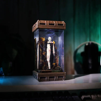 Horror Art the Clown Terrifier Epoxy Resin Lamp, Night Light, Wireless Lights