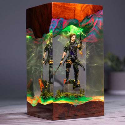 Clair Obscur Expedition 33 Gustave Epoxy Resin Lamp, Night Light