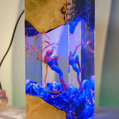 Marvel MCU Spider-Man Epoxy Resin Lamp, Night Light
