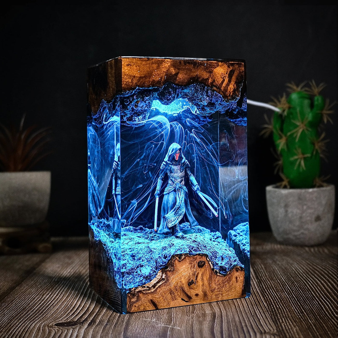 Star Wars Darth Revan Epoxy Resin Lamp, Night Light