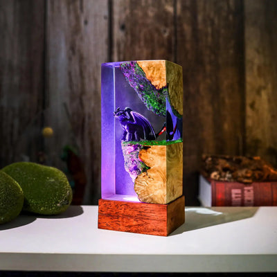 How To Train Your Dragon Toothless Epoxy Resin Lamp, Night Light