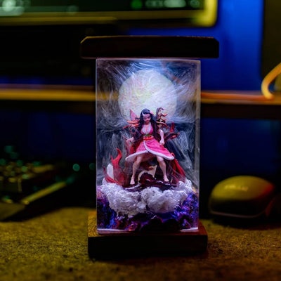 Demon Slayer Kamado Nezuko Epoxy Resin Lamp, Night Light