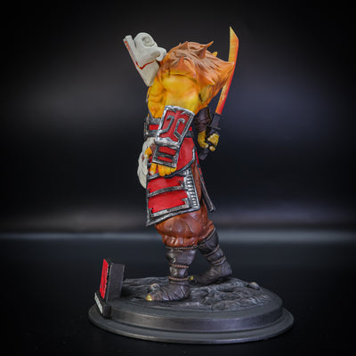 Dota 2 - Yurnero the Juggernaut Statue Figures