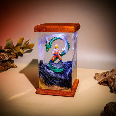 Dragon Ball Dragon Goku Epoxy Resin Lamp, Night Light