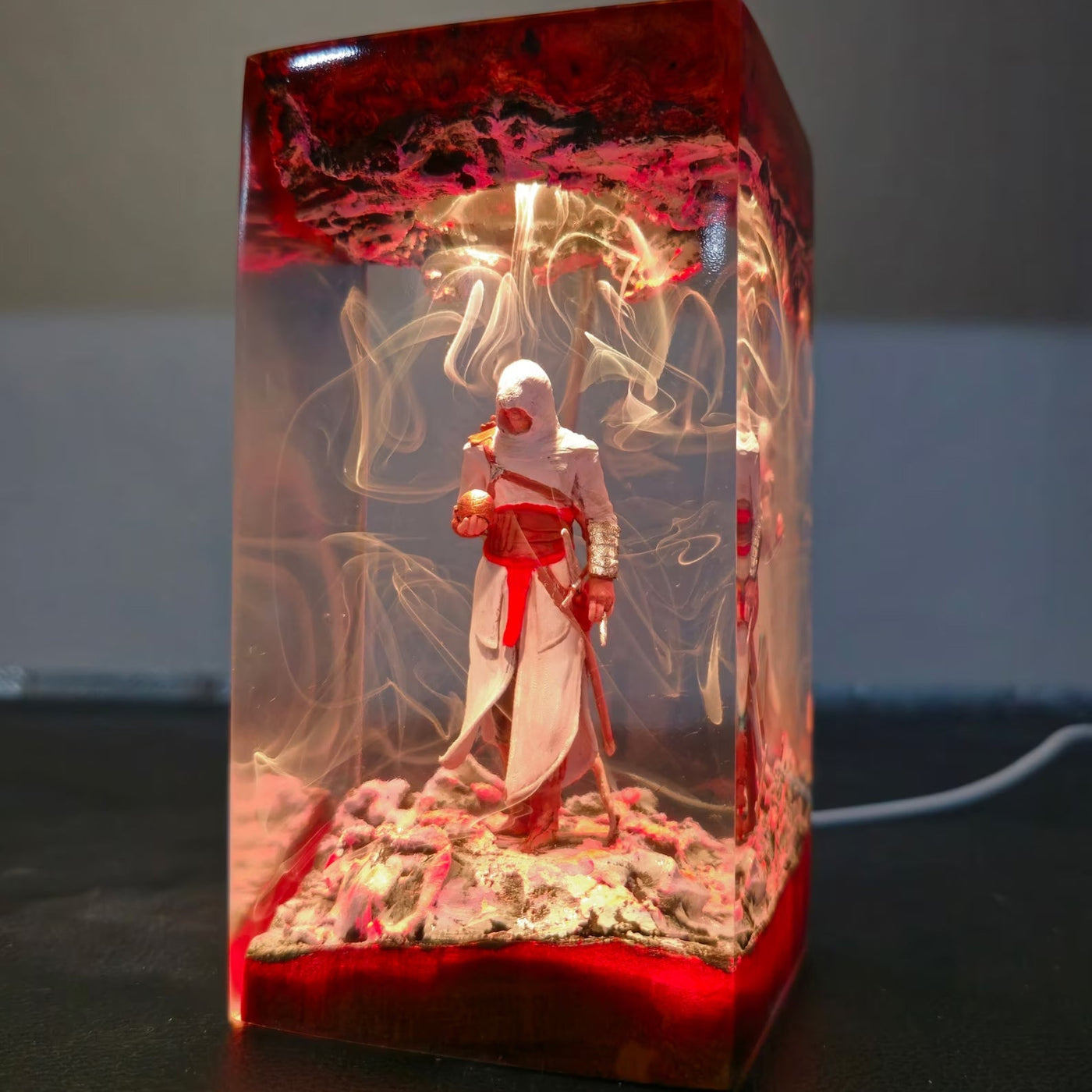 Assassin's Creed Epoxy Resin Lamp, Night Light