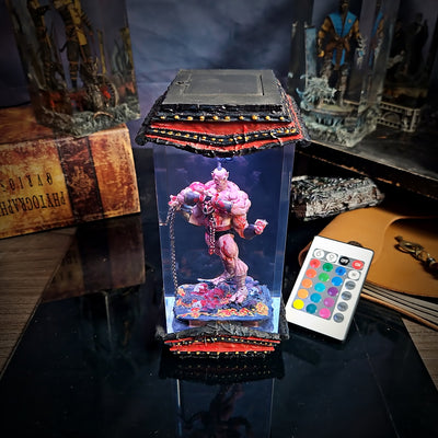 Mortal Kombat Goro Epoxy Resin Lamp, Night Light, Wireless Lights