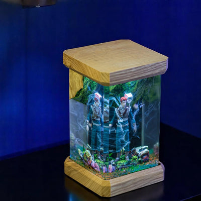 Star Wars Jedi Cal Kestis Epoxy Resin Lamp, Night Light