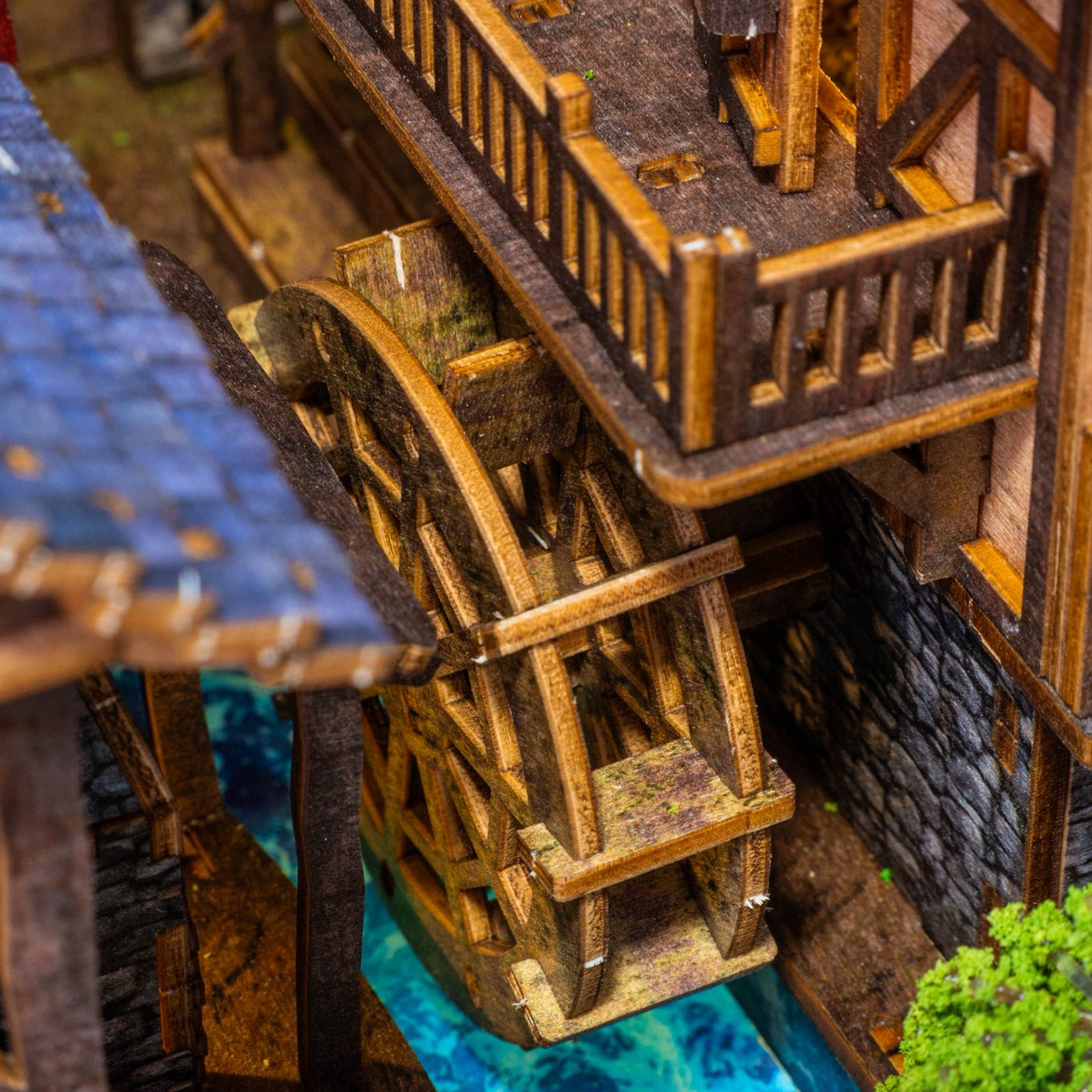 Medieval Manors House Heart Brook - Book Nook