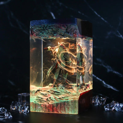 Pirates of the Caribbean Davy Jones Epoxy Resin Lamp, Night Light