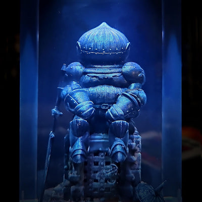 Dark Souls Siegmeyer Of Catarina Onion Knight Epoxy Resin Lamp, Night Light, Wireless Lights