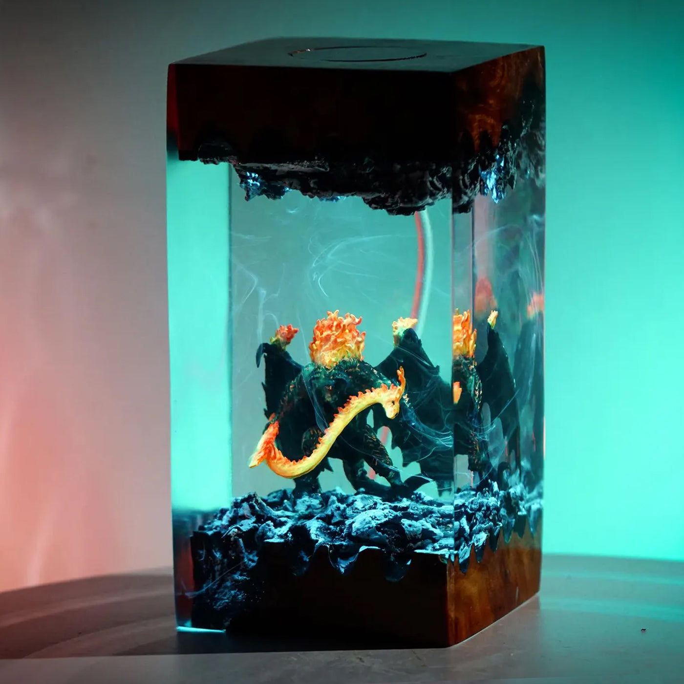 LOTR Lord Of Rings Balrog Epoxy Resin Lamp, Night Light