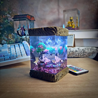 Avatar The Last Airbender Appa Epoxy Resin Lamp, Night Light, Wireless Lights