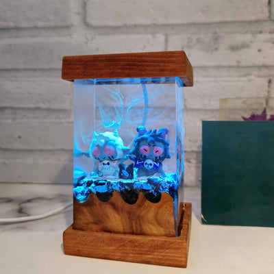 Cult of the Lamb The Goat Epoxy Resin Lamp, Night Light