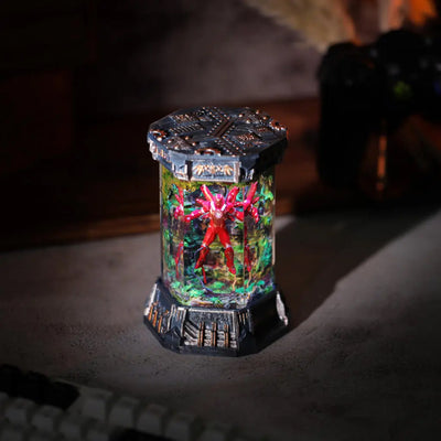 Marvel MCU Iron Man Healing Chamber Incubator Epoxy Resin Lamp, Night Light, Wireless Lights