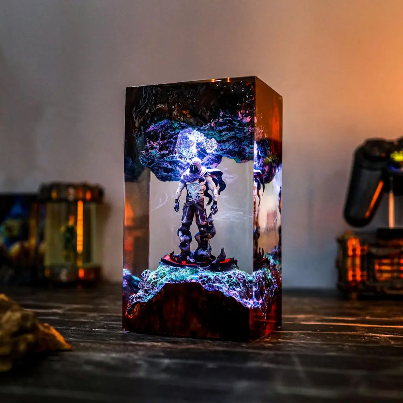 Valorant Omen Epoxy Resin Lamp, Night Light